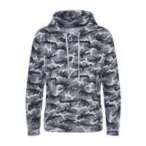 AWDis Camo hoodie Grey JH014