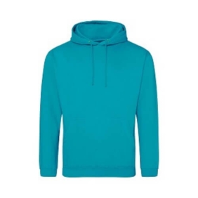 AWDis College Hoodie JH001 Lagoon Blue.