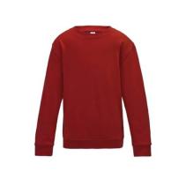 AWDis Kids Sweater JH030J - Fire Red.