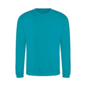 AWDis sweater JH030 Lagoon Blue.