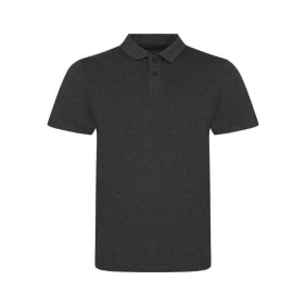 AWDis Tri Blend Polo JP001 Heather Charcoal