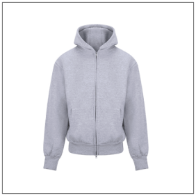 Signature Heavyweight Zoodie – JH125 Kleuren Heather grey