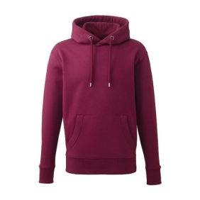 Anthem AM001 heren hoodie Burgundy.