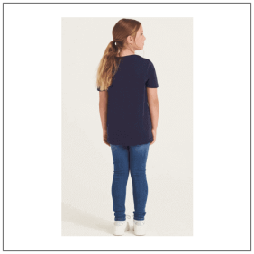 Cascades Organic Kids T EA001J - model achterkant