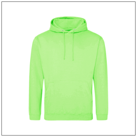 College hoodie JH001 Apple Green - BBshirts.nl