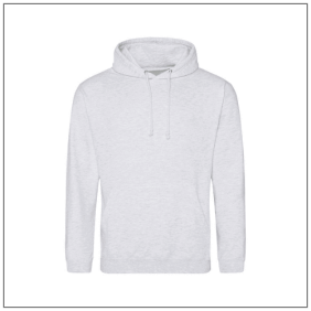 College hoodie JH001 Ash - BBshirts.nl