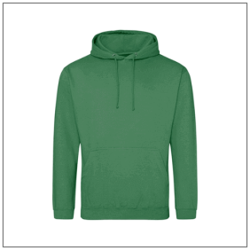 College Hoodie JH001 in cactus green – uniseks hoodie