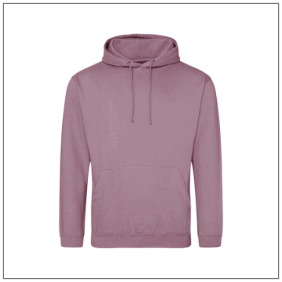 Uniseks College Hoodie JH001 Dusty Purple - BBshirts.nl