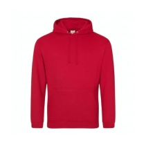 AWDis College hoodie Fire red