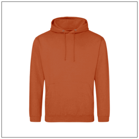 Uniseks College Hoodie JH001 Ginger Biscuit - BBshirts.nl