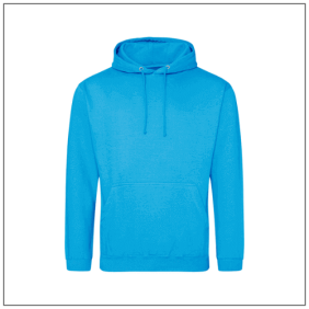 College Hoodie JH001 Hawaiian Blue - BBshirts.nl