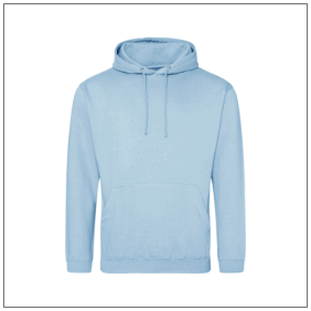 Uniseks College hoodie JH001 Ice Blue