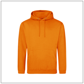 Uiseks College Hoodie JH001 Pumpkin Pie - BBshirts.nl