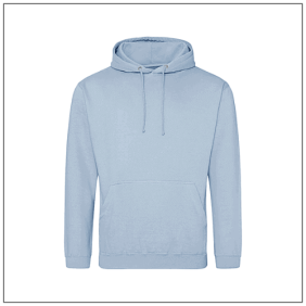 Sky blue College Hoodie JH001 - BBshirts.nl