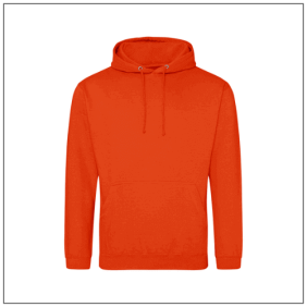 Sunset orange College Hoodie JH001 - BBshirt.nl