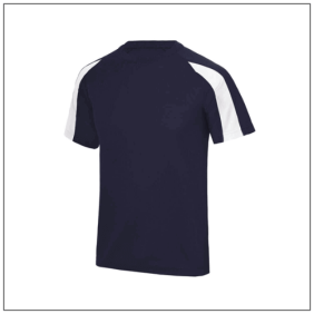 Dri-Fit Contrast Cool T JC003 French Navy - Arctic White.