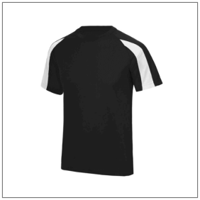 Contrast Cool T JC003 Jet Black - Arctic White.
