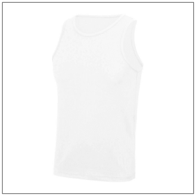 Dri-Fit heren singlet jc007 - Arctic White.