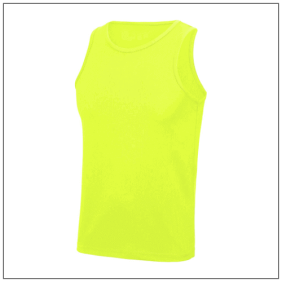 Dri-Fit heren singlet jc007 - Electric Yellow