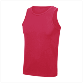 Dri-Fit heren singlet jc007, - Fire Red
