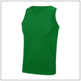 Dri-Fit heren singlet JC009 - Kelly green.