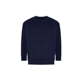 Crater Recycled Sweatshirt EA032 Navy.