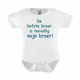 De liefste broer is toevallig mijn broer Rompertje