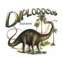 Diplodocus t-shirt