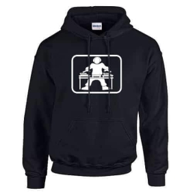 DJ draaitafel hoodie