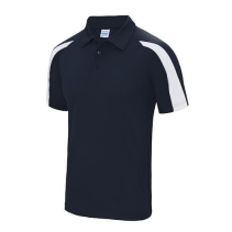 dri-fit contrast heren polo shirt new-french-navy arctic-white.