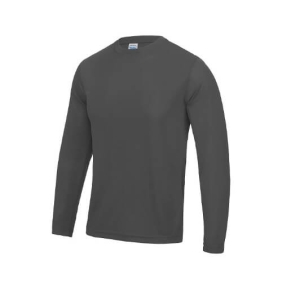 Long Sleeve Cool T JC002 - Charcoal.l