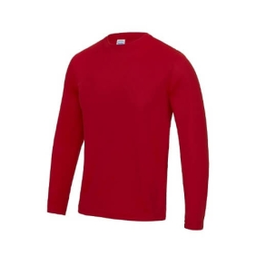 Long Sleeve Cool T JC002 - Fire red.