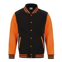 Varsity Jacket JH044 Electric Orange