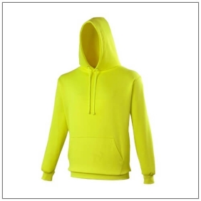 AWDis Fluor hoodie Electric-yellow JH004
