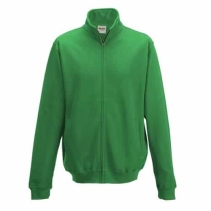 AWDis full zip sweater kelly-green