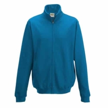 full zip sweater hot-sapphire-blue