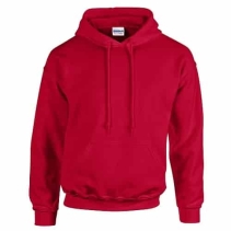 gildan hoodie cherry red