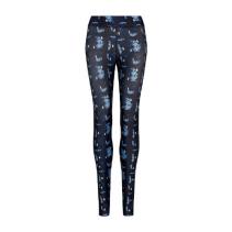 Girlie Cool Printed Legging JC077 - Abstract Bue