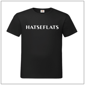 Hatseflats t-shirt zwart van BBshirts