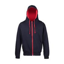 Varsity Zip Zoodie new-french-navy fire-red