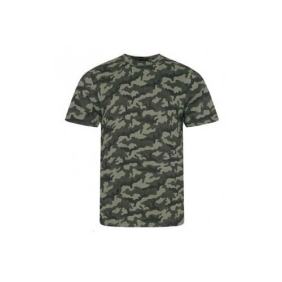 Camo tshirt JT034 Green Camo.