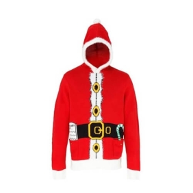 Kerst hoodie voorkant.