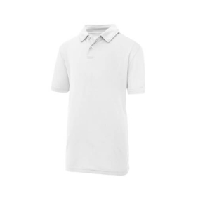 Kids Cool Polo JC040J - Arctic White