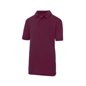 Kids Cool Polo JC040J - Burgundy