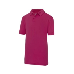 Kids Cool Polo JC040J - Hot Pink