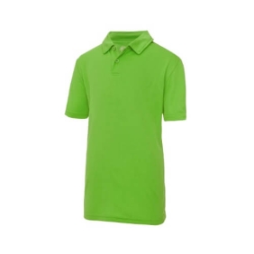 Kids Cool Polo jc040j - Lime Green