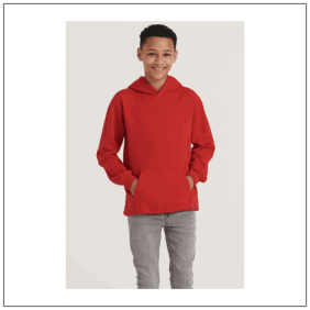 Kids hoodie JH001J model voorkant