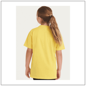 Kids Recycled Cool T JC201J model achterkant