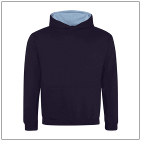 Kids Vatdity hoodie JH003J New french navy - Sky Blue