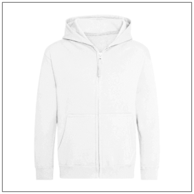 AWDis kids Zoodie JH050J Arctic white